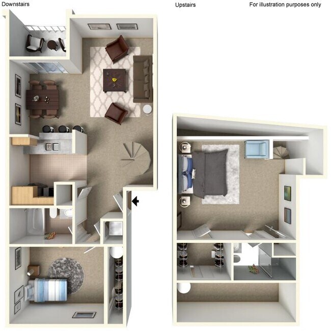 Bainbridge Loft 236 floor plan